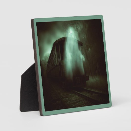 ハロウィン幽霊のよく出る- Train 2 フォトプラーク (正面)