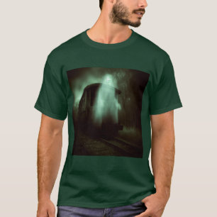 ハロウィン幽霊のよく出る- Train 2 Tシャツ
