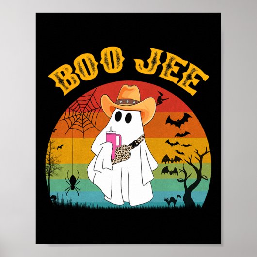 ハロウィン幽霊不気味コスチュームBoo Jee幽霊 ポスター (正面)