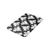 ハロウィン幽霊不気味シームレスパターン バスマット (アングル)