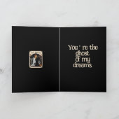 ハロウィン式典　幽霊とマントの人物 カード (内部)