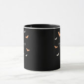 ハロウィン引用 Eat Drink マグカップ (中央)