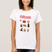 ハロウィン必需品 - かわいい美意識コラージュTシャツ Tシャツ (正面)