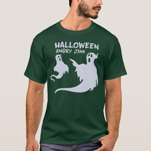 ハロウィン怒ジンの友人 Tシャツ (正面)