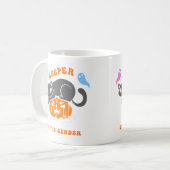 ハロウィン性別おばけ 性別発表 コーヒーマグカップ (正面左)