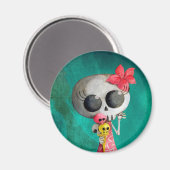 ハロウィン恋しく思アイスクリームで死ぬ マグネット (正面/裏面)