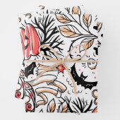 ハロウィン恐怖パターン ラッピングペーパーシート (インサイチュ)