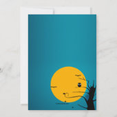 ハロウィン恐怖招待状 招待状 (裏面)