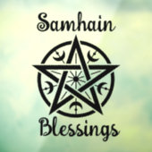 ハロウィン恵みハロウィンウィッチ賛美ズ ウィンドウサイン (シート3)