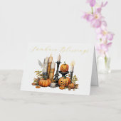 ハロウィン恵みフォイルカード 箔シーズンカード (蘭)