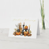 ハロウィン恵みフォイルカード 箔シーズンカード (正面)