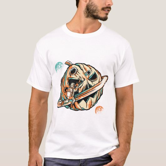 ハロウィン惑星 Tシャツ (正面)