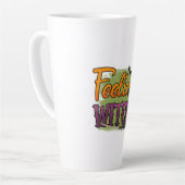 ハロウィン感じズウィッチー誕生日 カフェラテマグ (左アングル)