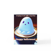 ハロウィン折り畳みノートカード