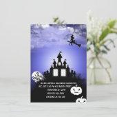 ハロウィン招待状の文を書きます 招待状 (スタンド正面)