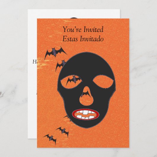 ハロウィン招待状11a 招待状 (正面/裏面)