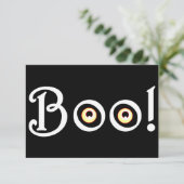 ハロウィン招待状 パーソナライズされたハロウィンカード 招待状 (スタンド正面)