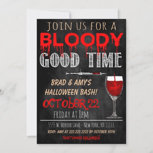 ハロウィン招待状 招待状 (正面)