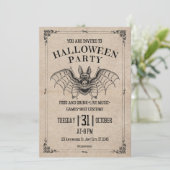 ハロウィン招待状 招待状 (スタンド正面)
