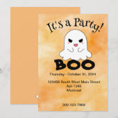 ハロウィン招待状 招待状 (正面/裏面)