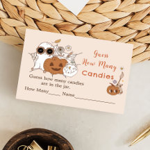 ハロウィン推測ゲームのエンクロージャカードの数