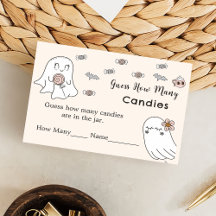 ハロウィン推測ゲームのエンクロージャカードの数