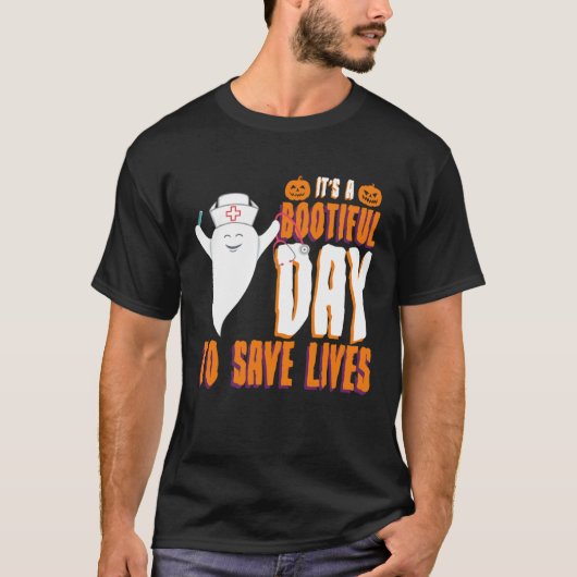 ハロウィン救ナース Tシャツ (正面)