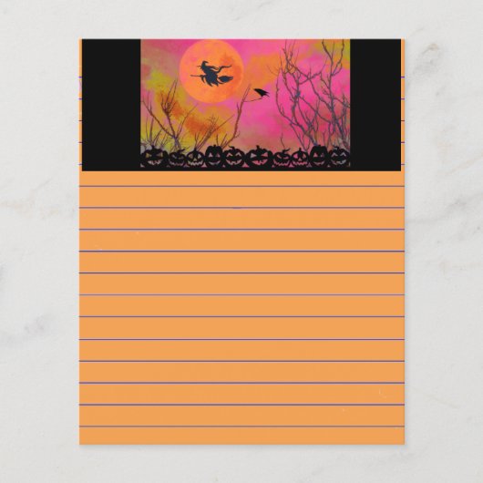 ハロウィン文房具 (正面)
