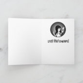 ハロウィン早期挨拶 カード (内部)