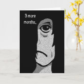 ハロウィン早期挨拶 カード (黄色い花)