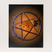 ハロウィン星形五角形 ジグソーパズル (縦)