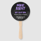 ハロウィン映画鑑賞会グッズ ハンドファン (正面)