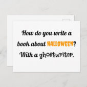 ハロウィン書の本はどうだ?GHで ポストカード (正面/裏面)