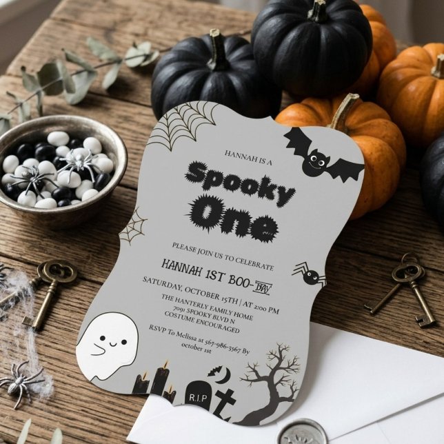 ハロウィン最初の誕生日パーティーのおばけ (クリエイターアップロード済み)