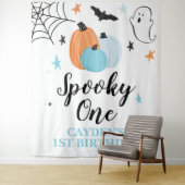 ハロウィン最初の誕生日 かぼちゃの1歳 タペストリー (インサイチュ)