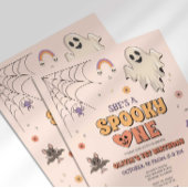 ハロウィン最初の誕生日 グルービーなスプーキー1 招待状