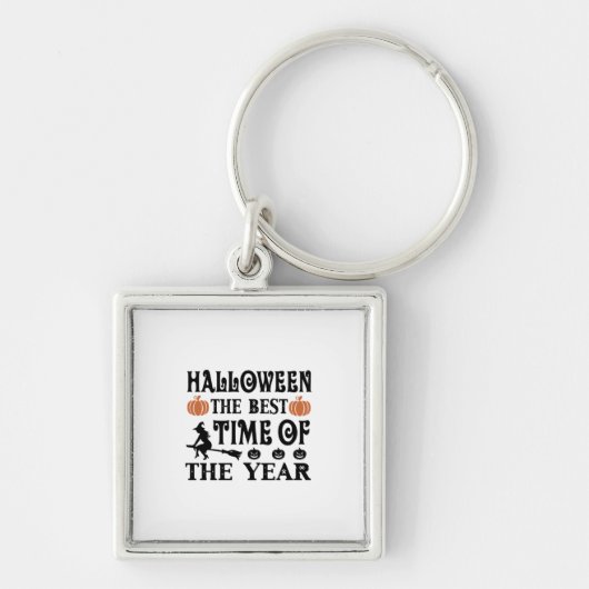ハロウィン最高のの誕生日 キーホルダー (正面)