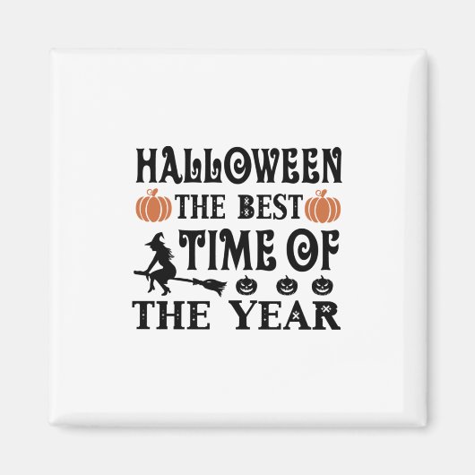 ハロウィン最高のの誕生日 マグネット (正面)