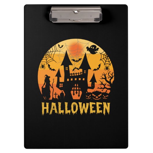 ハロウィン最高のハロウィーン誕生日 クリップボード (正面)