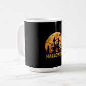 ハロウィン最高のハロウィーン誕生日 コーヒーマグカップ (正面左)