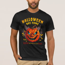 ハロウィン来は夜が迫る Tシャツ