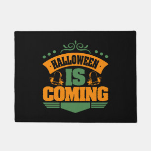 ハロウィン来イズ ドアマット