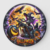 ハロウィン来イズ ラージ壁時計 (正面)