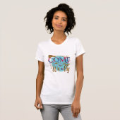 ハロウィン来ウウィー Tシャツ (正面フル)