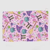 ハロウィン柄 ゴルフタオル (横)