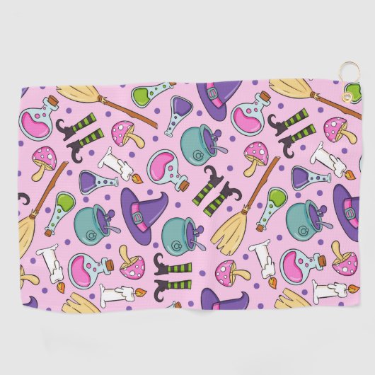 ハロウィン柄 ゴルフタオル (横)