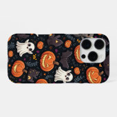 ハロウィン柄iPhoneケース iPhoneケース (裏面横)