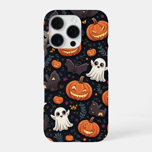 ハロウィン柄iPhoneケース iPhoneケース (裏面)