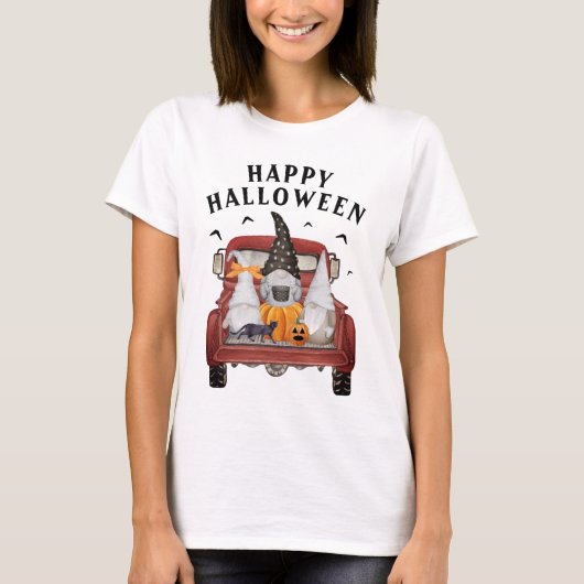 ハロウィン格言ヴィンテージトラックTシャツ Tシャツ (正面)
