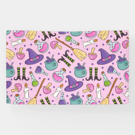 ハロウィン模様 横断幕 (横)